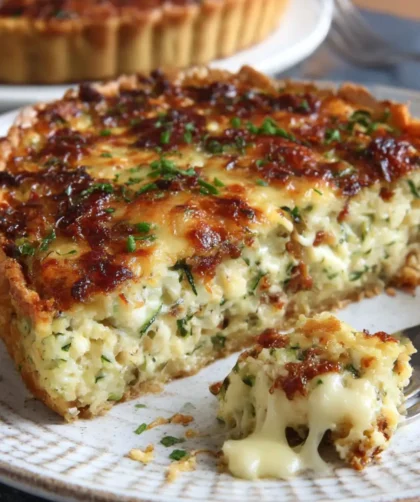 Mary Berry Courgette Quiche​ Recipe