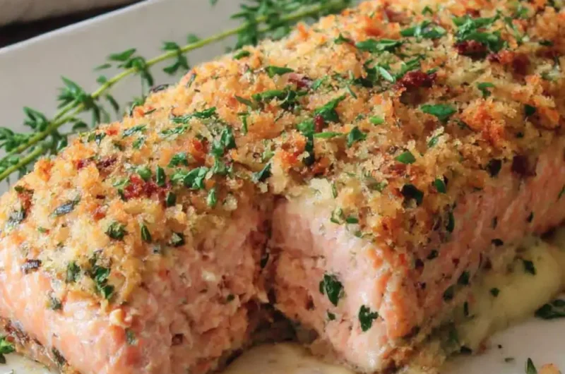 Mary Berry Herb Crusted Salmon​ Recipe