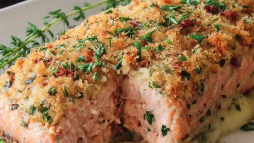 Mary Berry Herb Crusted Salmon​ Recipe