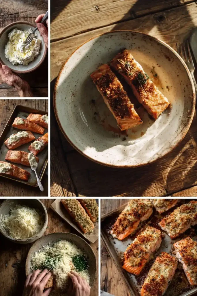 Mary Berry Herb Crusted Salmon​ Recipe