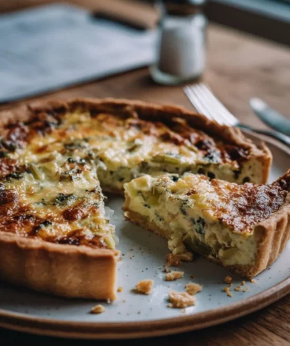 Mary Berry Leek And Stilton Quiche​ Recipe