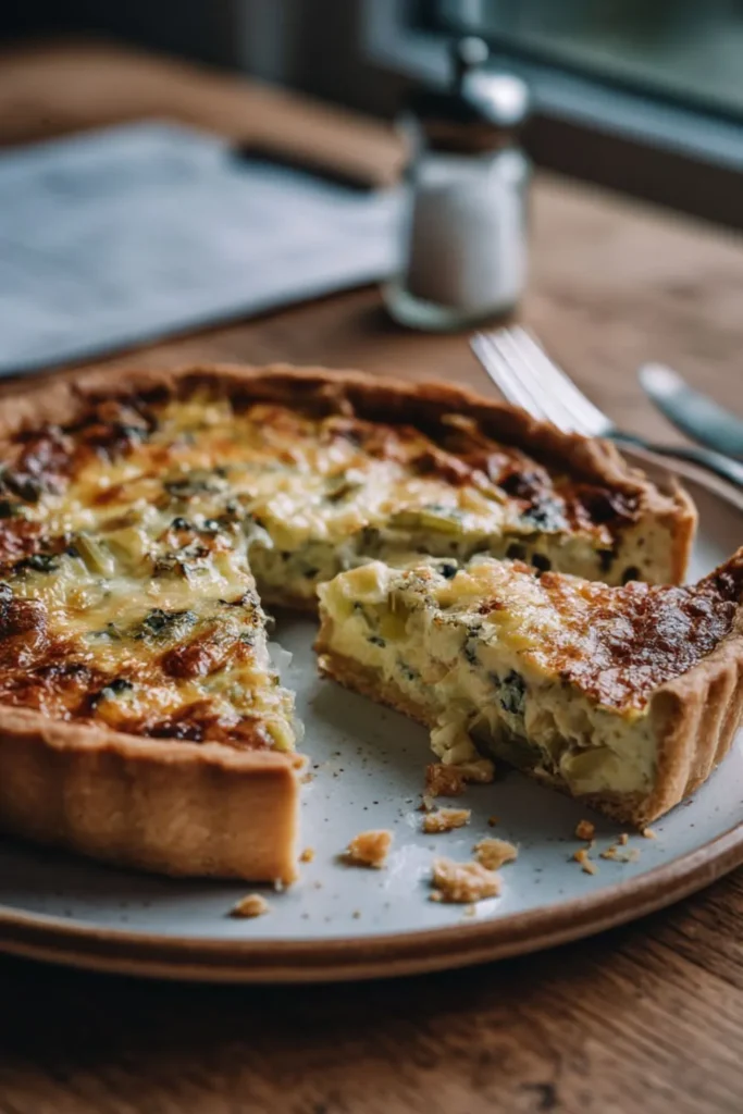 Mary Berry Leek And Stilton Quiche​ Recipe
