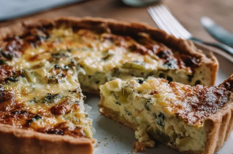 Mary Berry Leek And Stilton Quiche​ Recipe