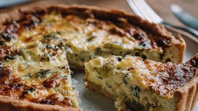 Mary Berry Leek And Stilton Quiche​ Recipe