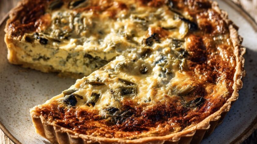 Mary Berry Leek And Stilton Quiche​ Recipe