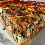 Mary Berry Mushroom Quiche​ Recipe