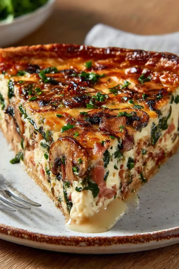 Mary Berry Mushroom Quiche​ Recipe