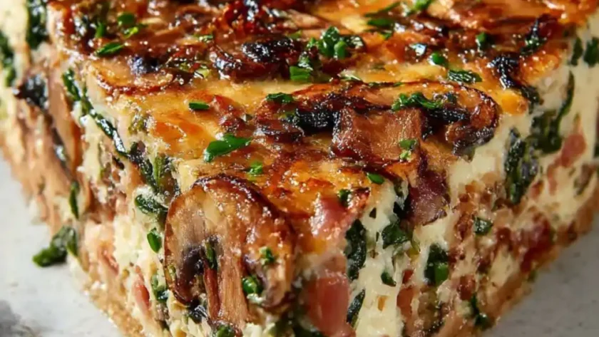 Mary Berry Mushroom Quiche​ Recipe
