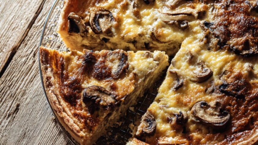 Mary Berry Mushroom Quiche​ Recipe