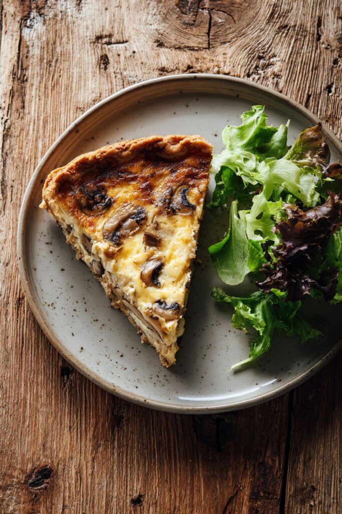 Mary Berry Mushroom Quiche​ Recipe