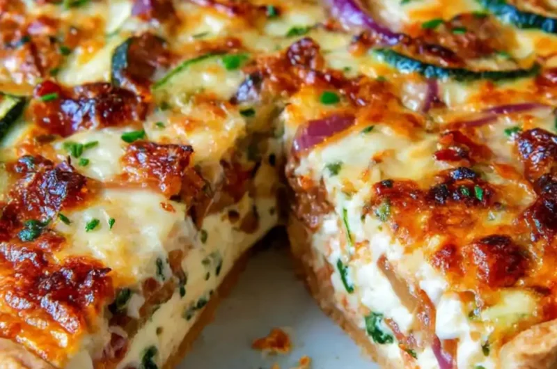 Mary Berry Roasted Vegetable Quiche​ Recipe