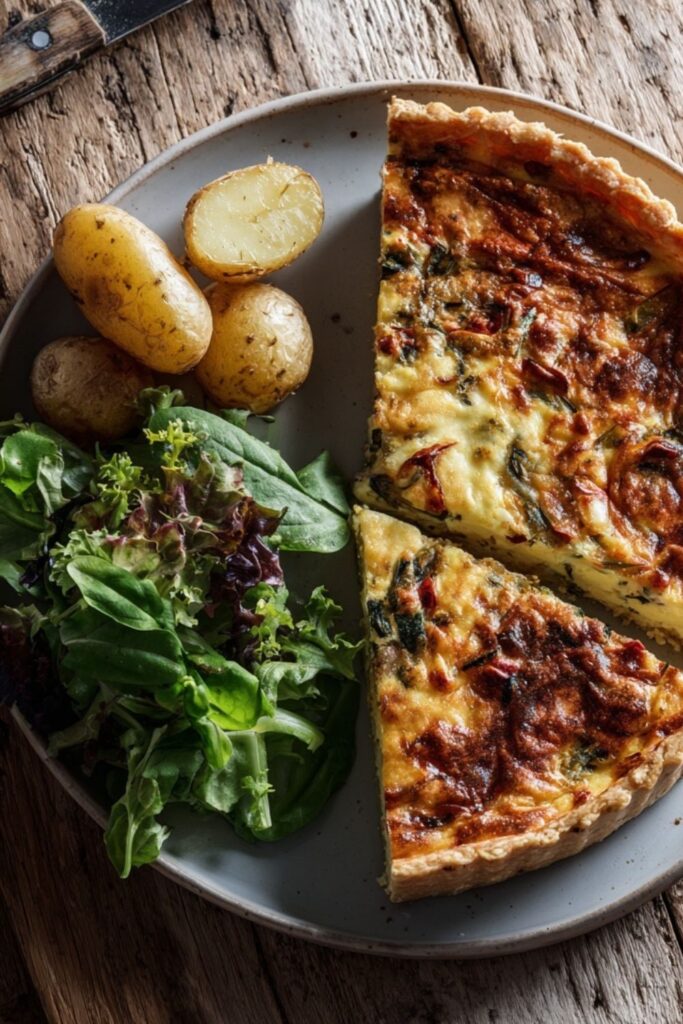 Mary Berry Roasted Vegetable Quiche​ Recipe