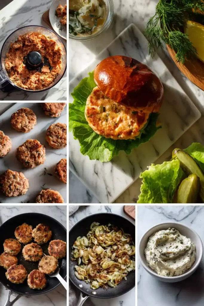Mary Berry Salmon Burgers​ Recipe