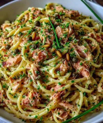 Mary Berry Salmon Linguine Pasta