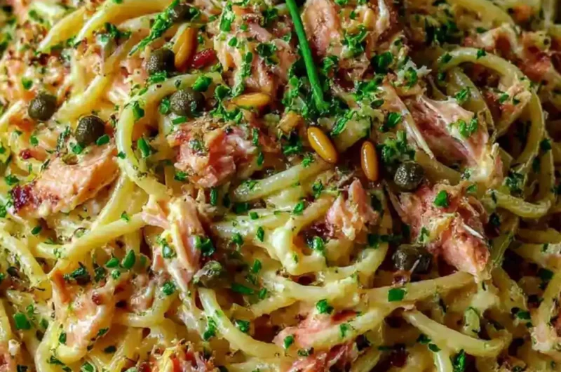 Mary Berry Salmon Linguine Pasta​