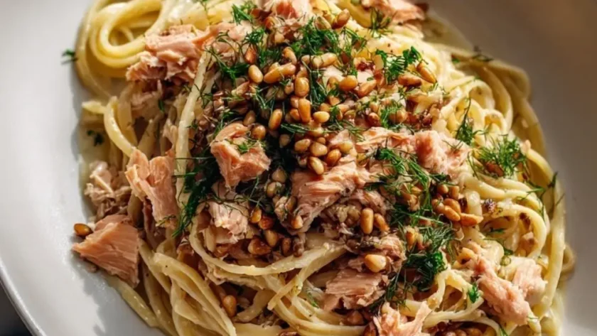 Mary Berry Salmon Linguine Pasta​ Recipe