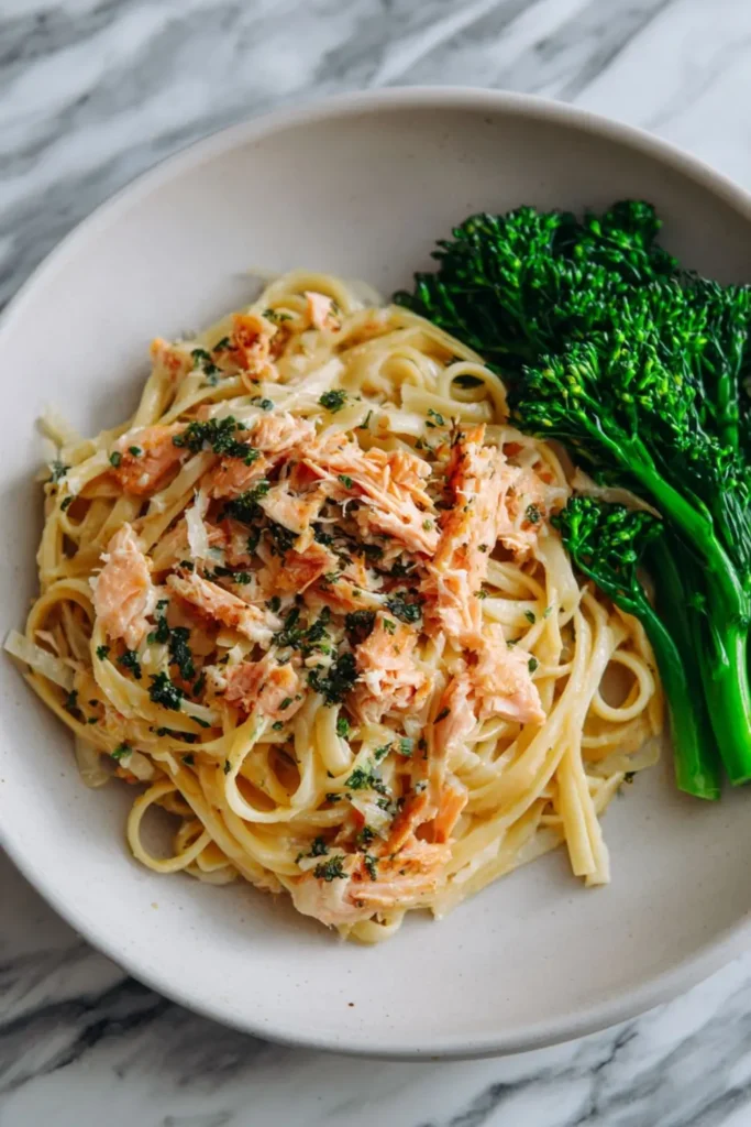 Mary Berry Salmon Linguine Pasta​ Recipe