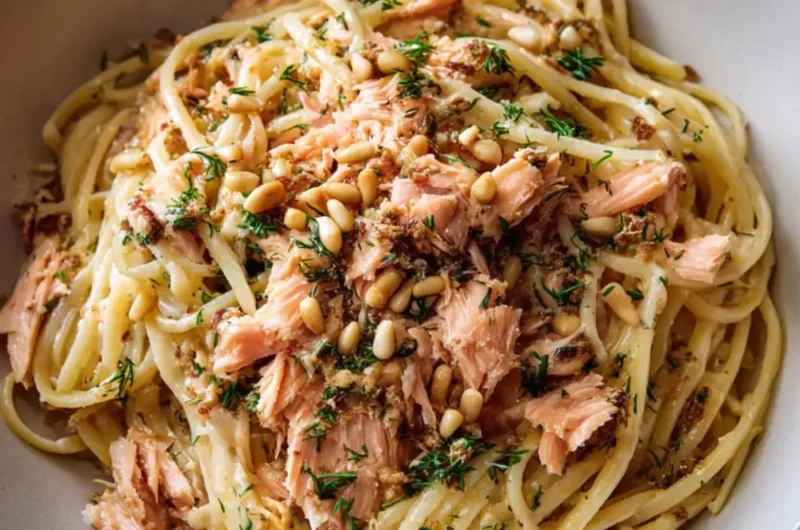 Mary Berry Salmon Linguine Pasta​ Recipe
