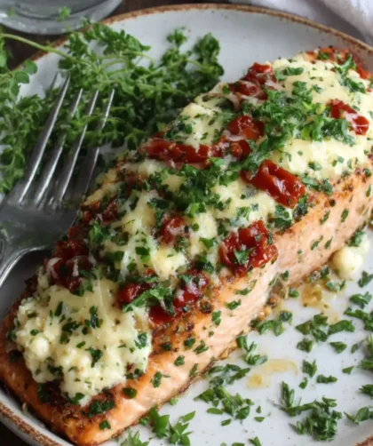 Mary Berry Salmon With Cream Cheese And Peppers