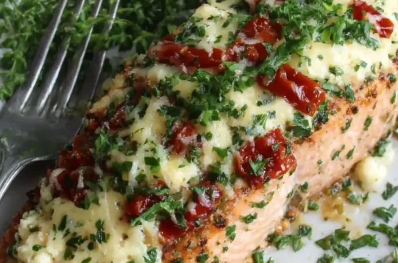 Mary Berry Salmon With Cream Cheese And Peppers​