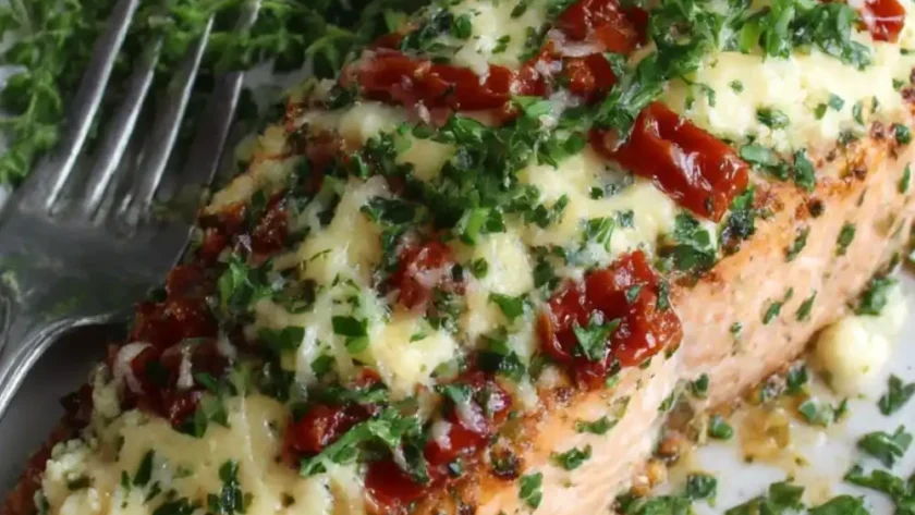 Mary Berry Salmon With Cream Cheese And Peppers​