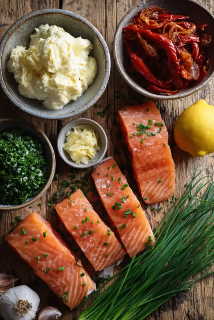 Mary Berry Salmon With Cream Cheese And Peppers​ Recipe