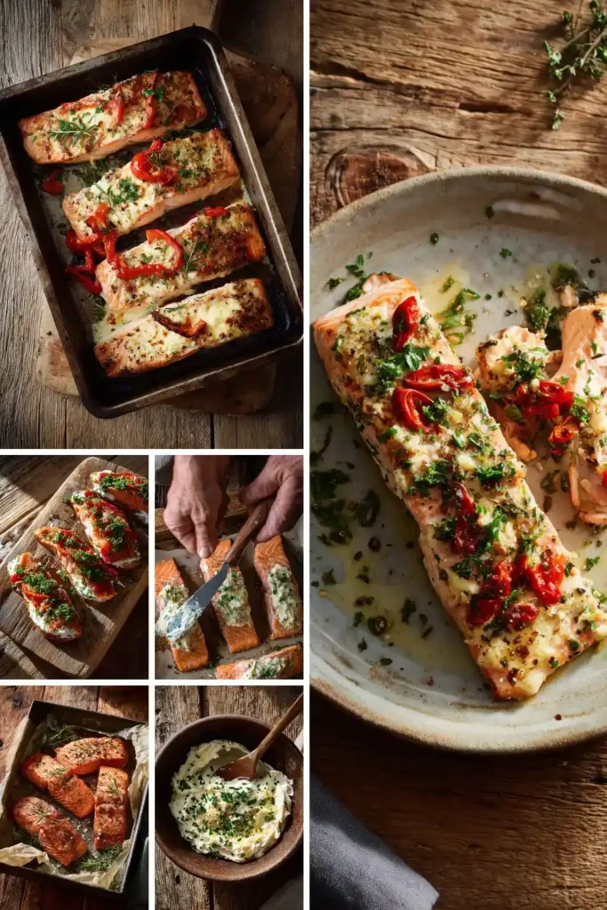 Mary Berry Salmon With Cream Cheese And Peppers​ Recipe