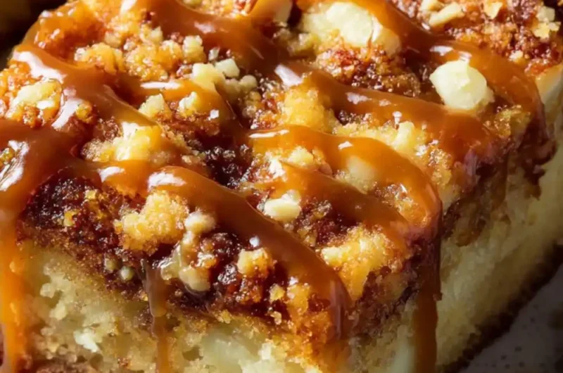 Mary Berry Salted Caramel Traybake​ Recipe