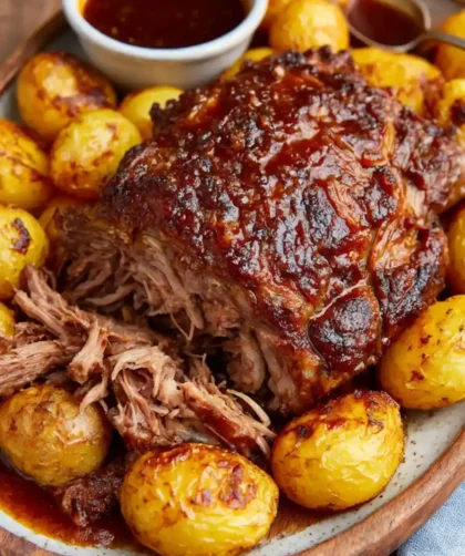 Mary Berry Slow Roast Lamb Shoulder With Potatoes