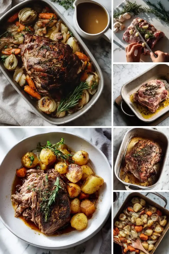 Mary Berry Slow Roast Lamb Shoulder With Potatoes​