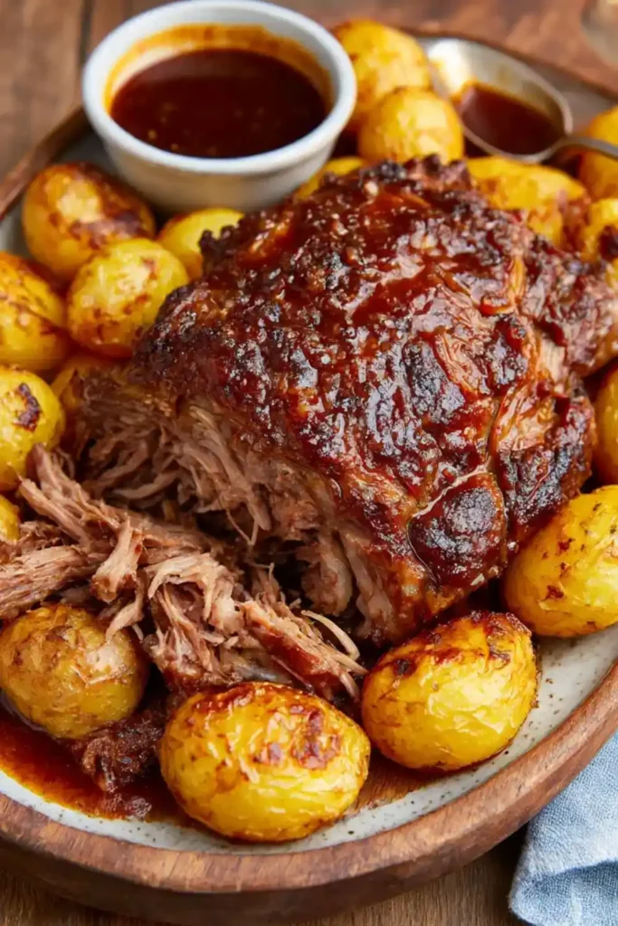 Mary Berry Slow Roast Lamb Shoulder With Potatoes​