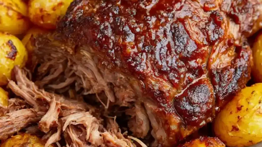 Mary Berry Slow Roast Lamb Shoulder With Potatoes​