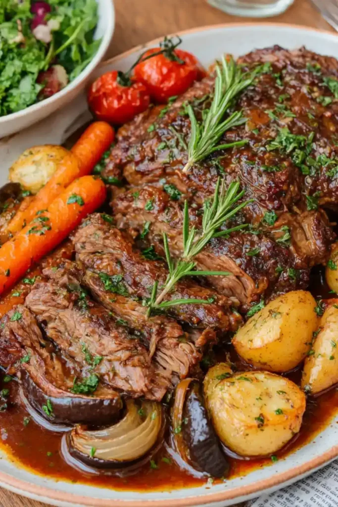 Mary Berry Slow Roasted Lamb​ Recipe