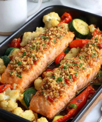 Mary Berry Thai Salmon Tray Bake