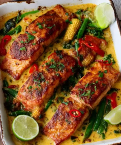 Mary Berry Thai Style Salmon Traybake​ Recipe