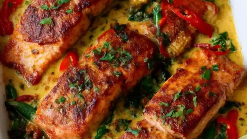 Mary Berry Thai Style Salmon Traybake​ Recipe
