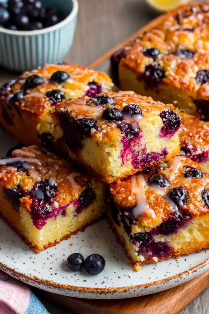 Mary Berry​ Blueberry Traybake Recipe