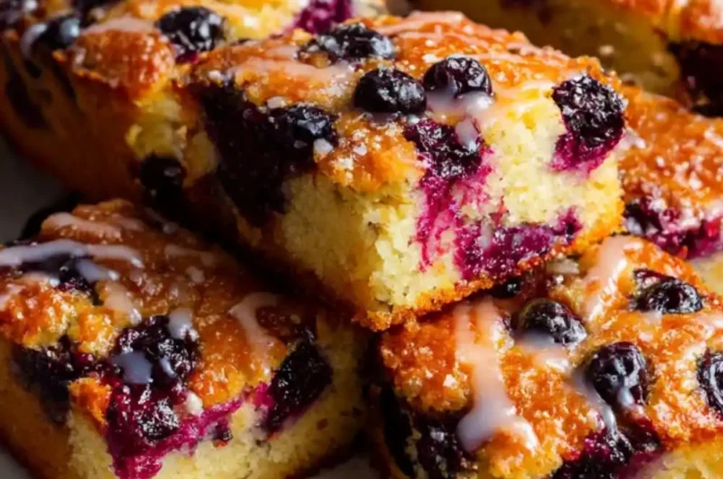 Mary Berry​ Blueberry Traybake Recipe