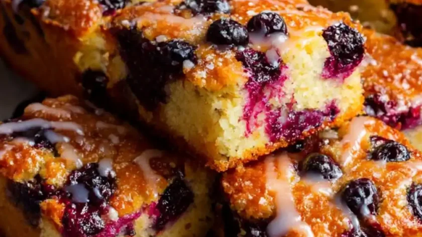 Mary Berry​ Blueberry Traybake Recipe