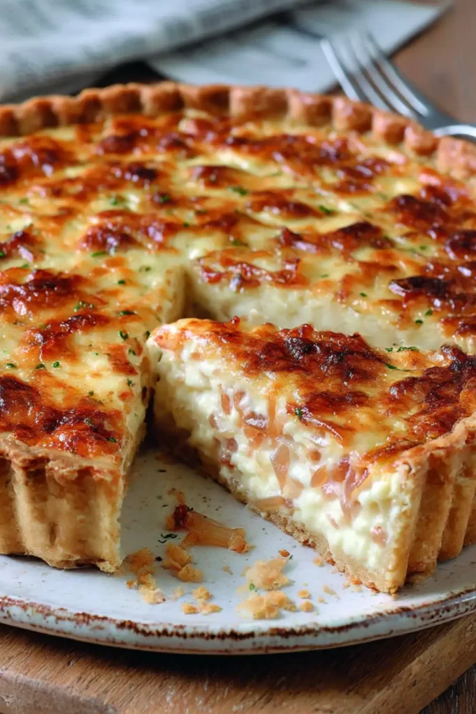 Mary Berry​ Cheese And Onion Quiche Recipe