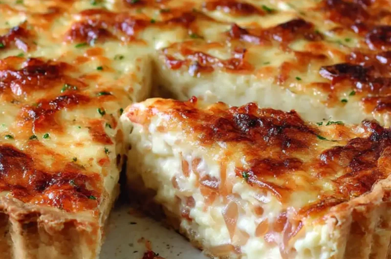 Mary Berry​ Cheese And Onion Quiche Recipe