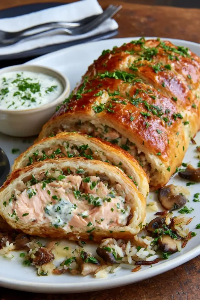 Mary Berry​ Salmon Coulibiac Recipe
