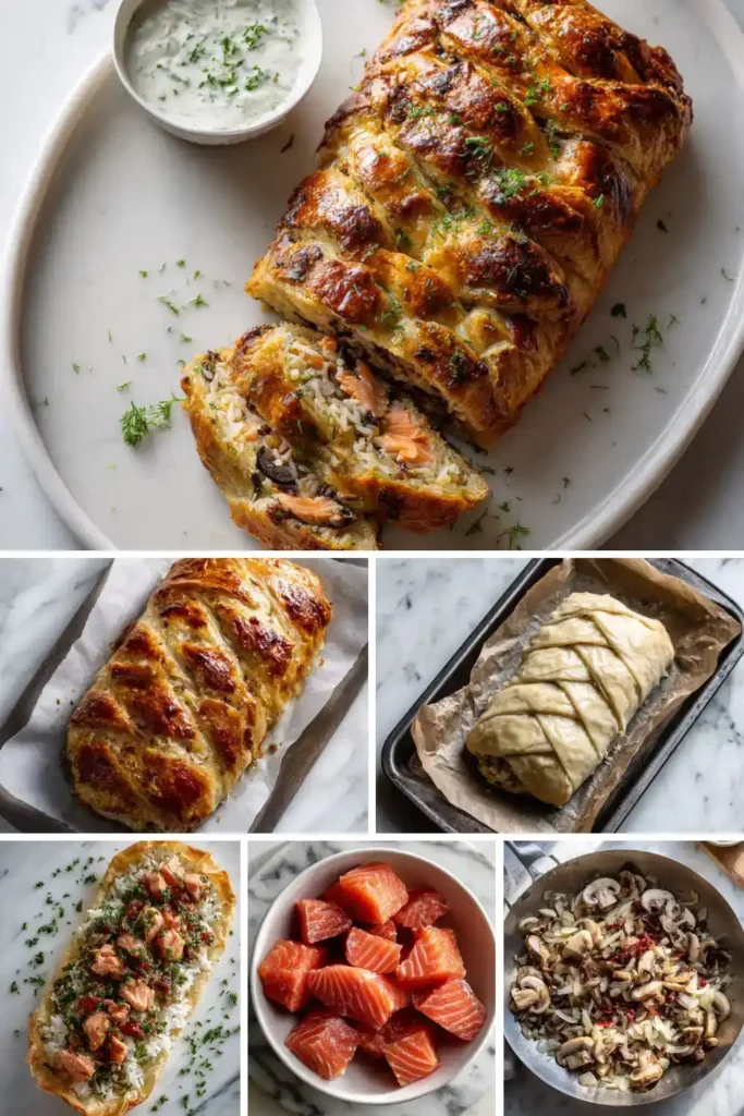 Mary Berry​ Salmon Coulibiac Recipe