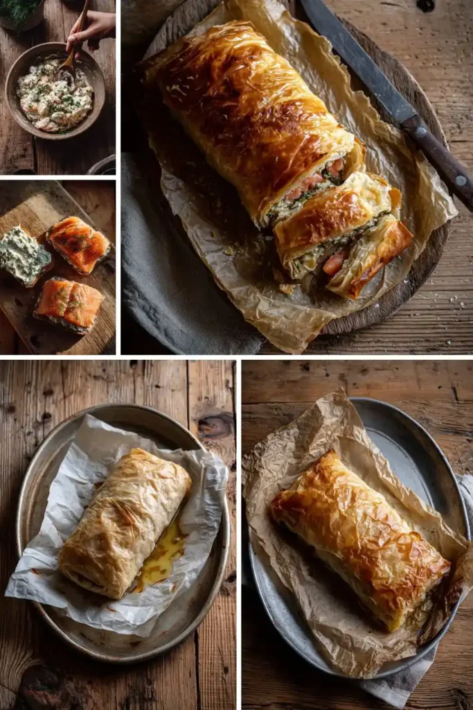 Mary Berry​ Salmon In Filo Pastry Recipe