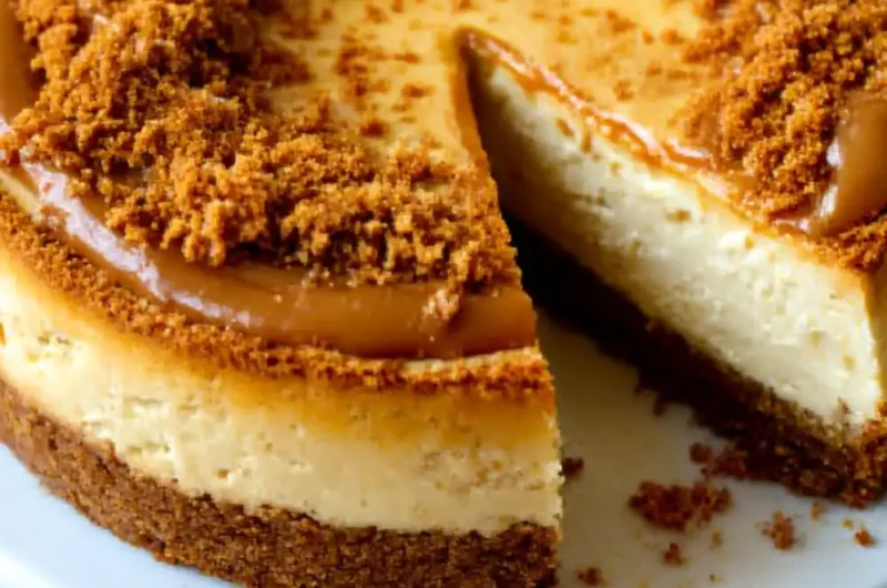 Mary Berry Biscoff Cheesecake​ Recipe
