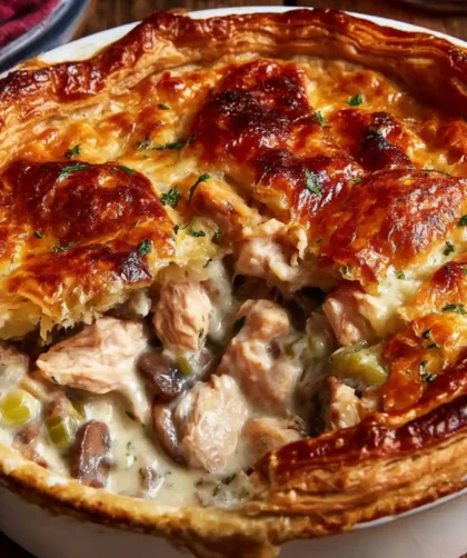 Mary Berry Chicken And Mushroom Pie​ Recipe