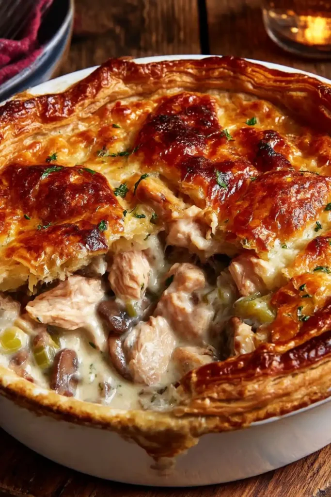 Mary Berry Chicken And Mushroom Pie​ Recipe