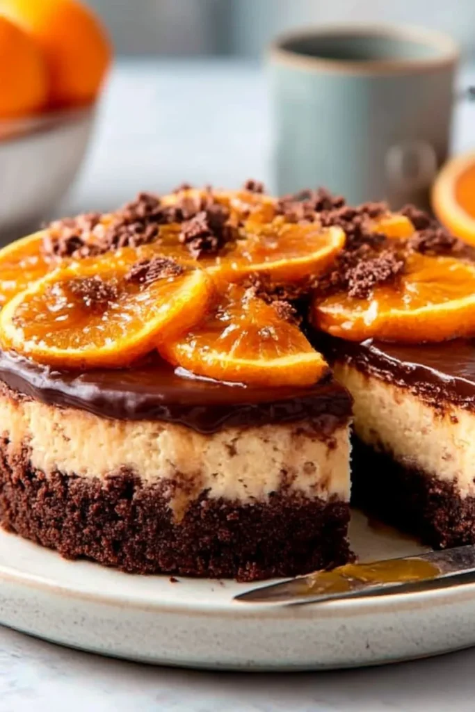 Mary Berry Chocolate Orange Cheesecake​
