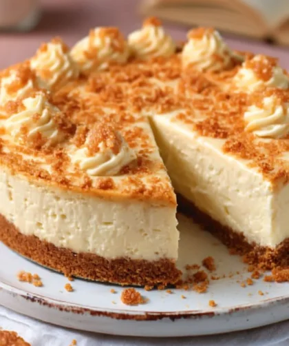 Mary Berry Ginger And White Chocolate Cheesecake​