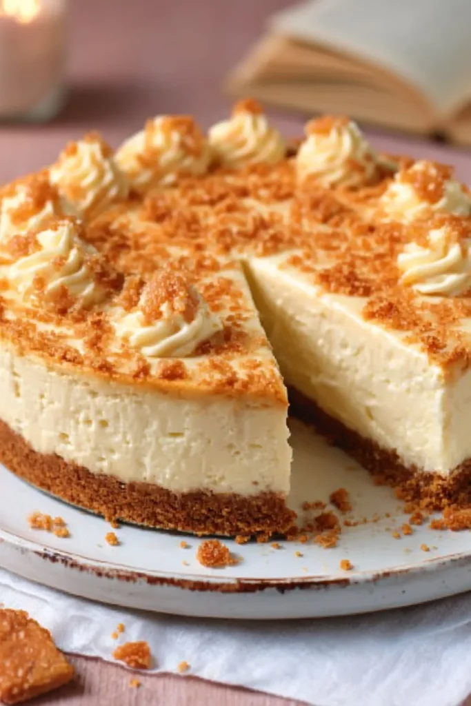 Mary Berry Ginger And White Chocolate Cheesecake​